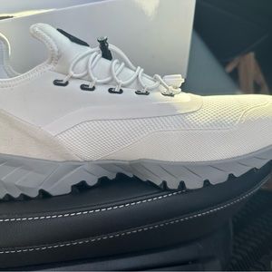 Moncler white sneakers